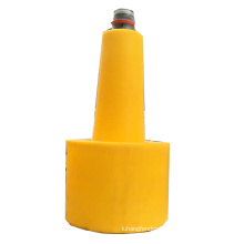 LLDPE Gulf floating navigation buoy with warning solar light